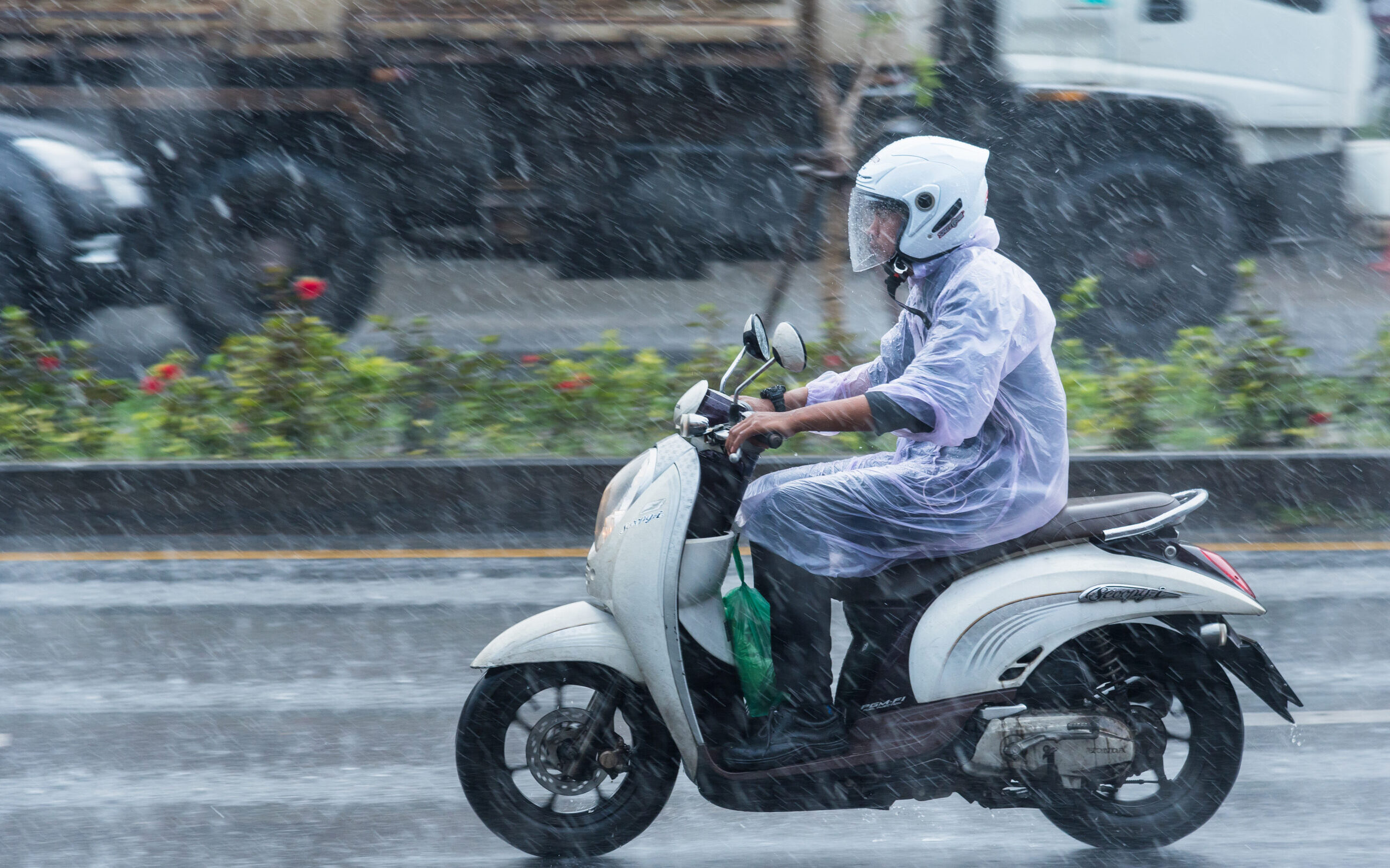 How to Ride a Bike in the Rain